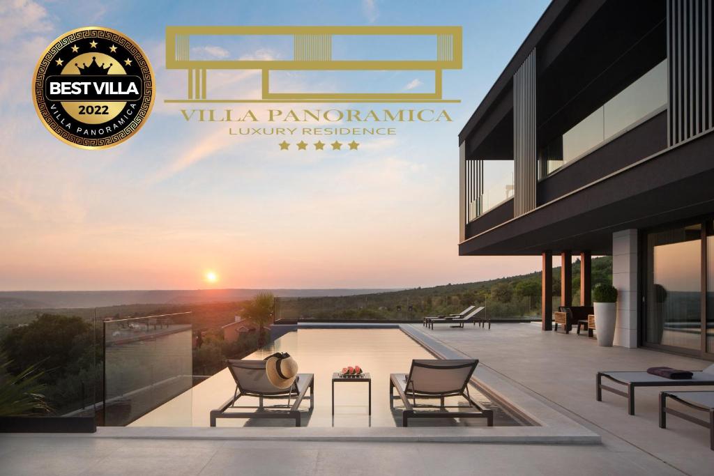 a rendering of a villa karma panorama luxury residence at Villa Panoramica in Koromačno