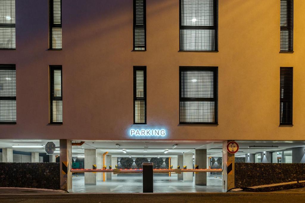 Budova, kde se hotel nachází