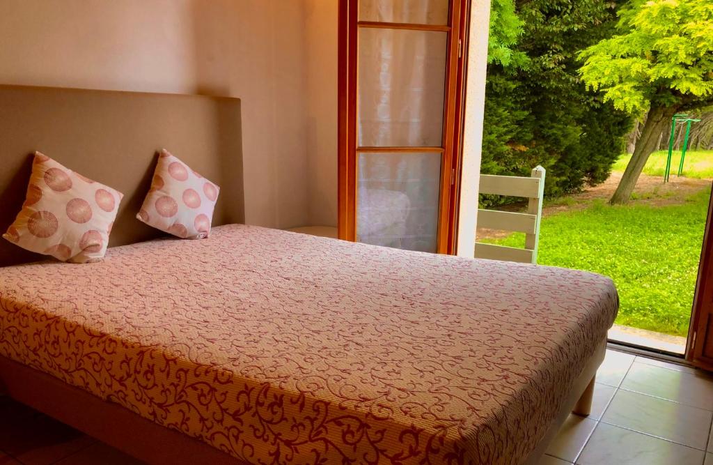 Voodi või voodid majutusasutuse Chez Marie : les Pyrénées à portée de vue toas