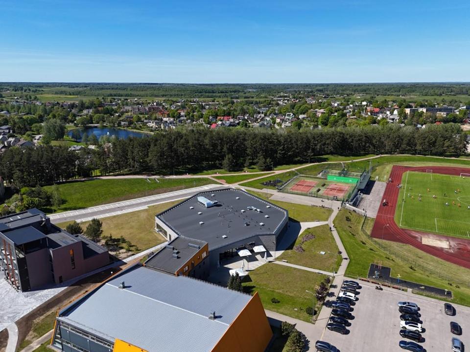 Letecký snímek ubytování Molėtai Hotel