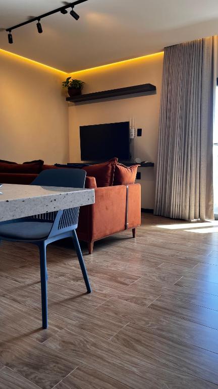 Posezení v ubytování Apartamento Terracota