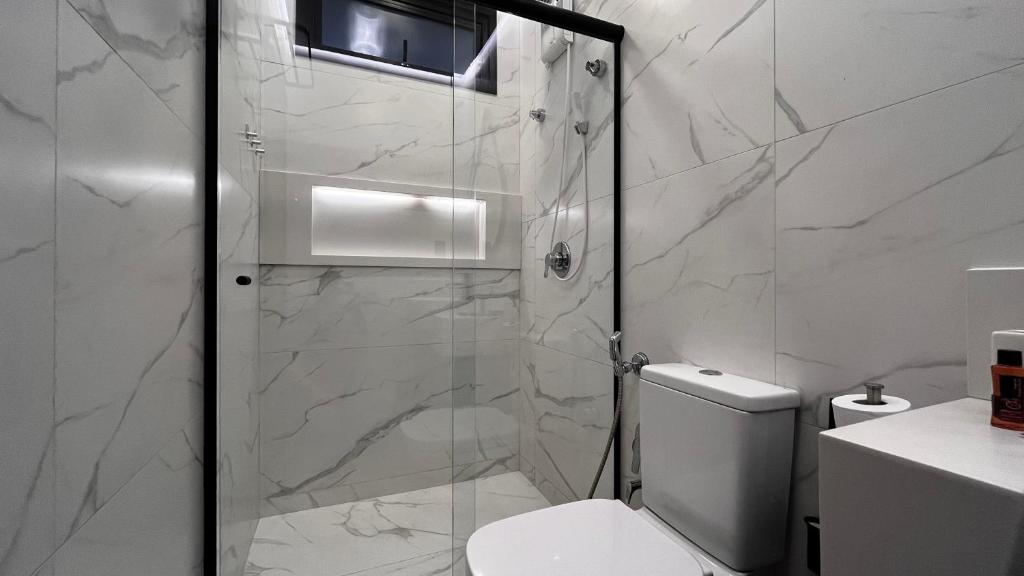 Koupelna v ubytování Apartamento Terracota