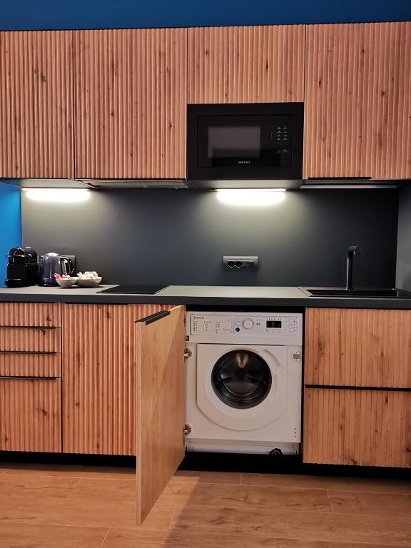 Kuchyň nebo kuchyňský kout v ubytování Cattaro 65 - Flexible Check-in apartments