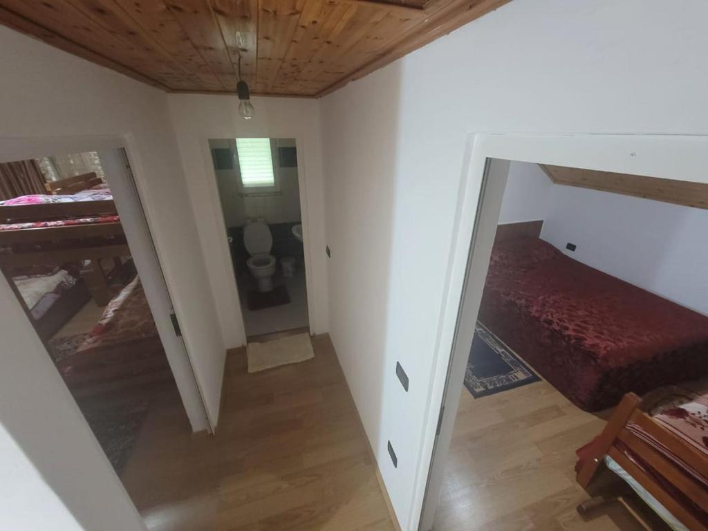 Postel nebo postele na pokoji v ubytování Vila 86