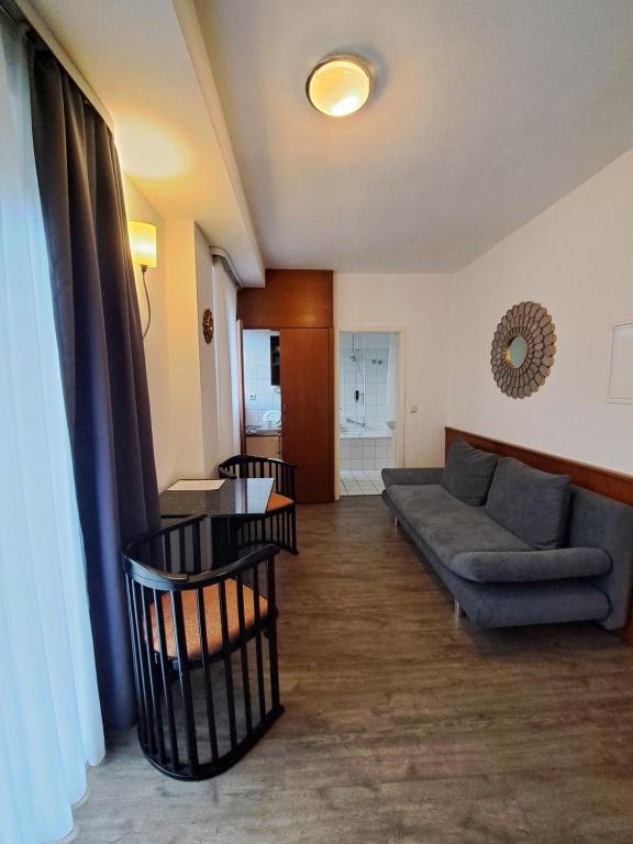 Kuchyň nebo kuchyňský kout v ubytování Hotel Central Hauptbahnhof