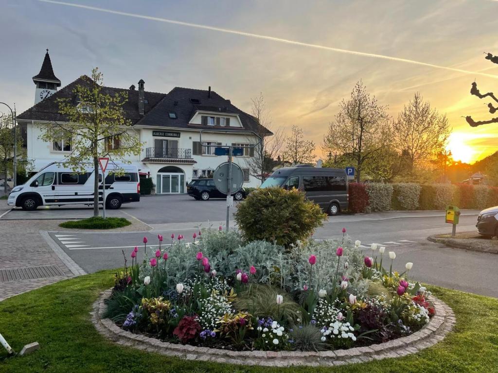 Zahrada ubytování Auberge de Founex