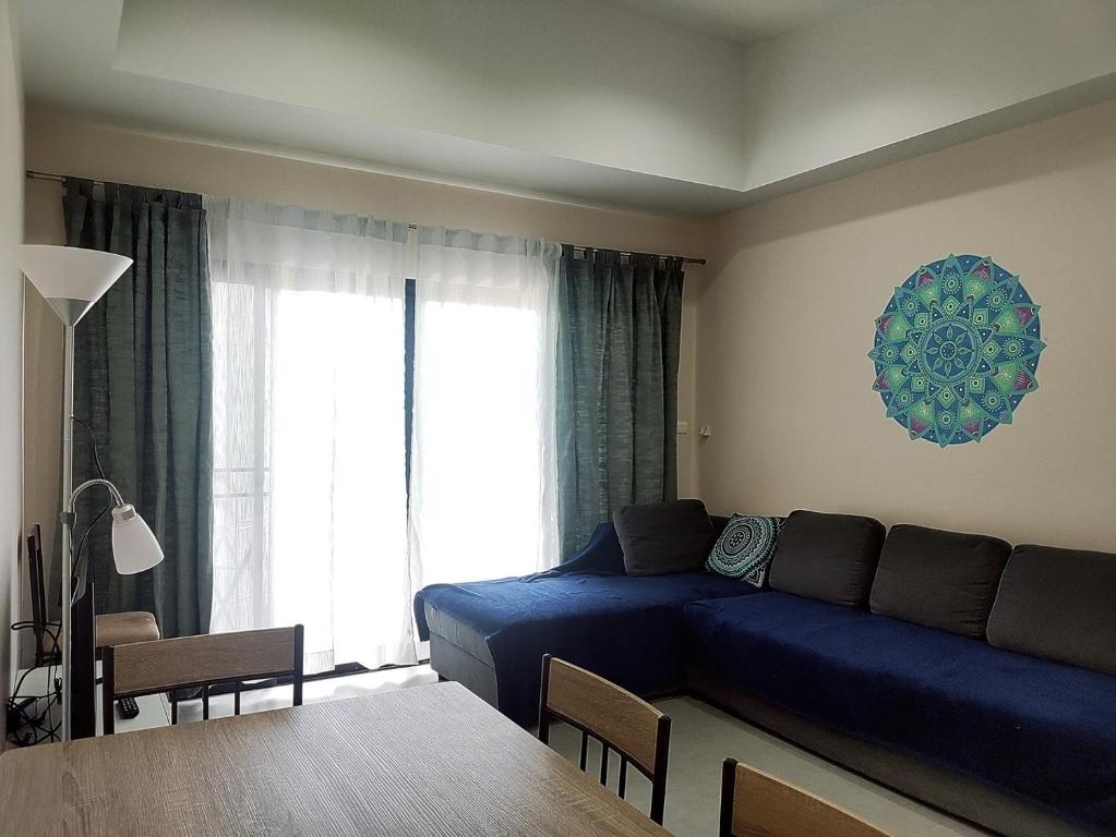 Posezení v ubytování Villa LunaSole Samui