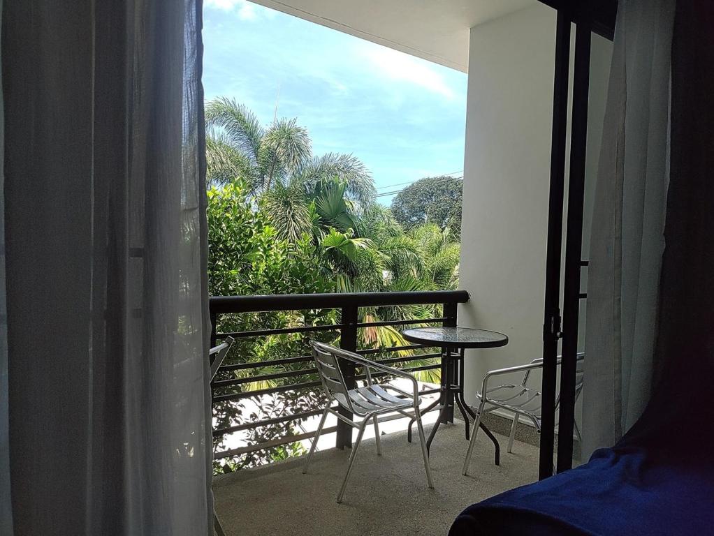 Balkón nebo terasa v ubytování Villa LunaSole Samui