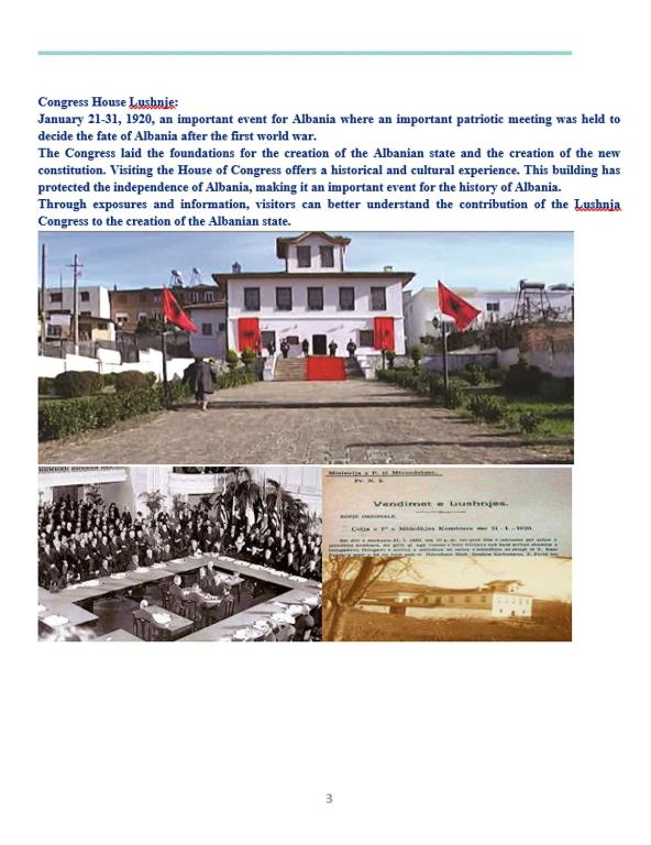 a page of a website with a picture of a building at Resort Zdrava in Savër