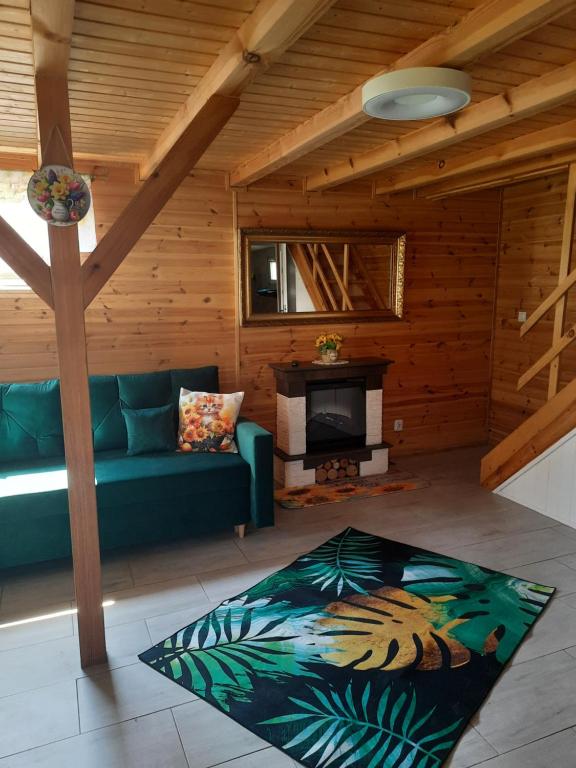 Posezení v ubytování Apartamenty u" Lusi"