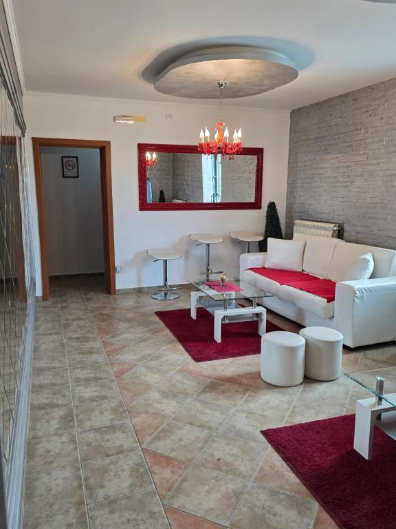 Posezení v ubytování Guest House MK Star