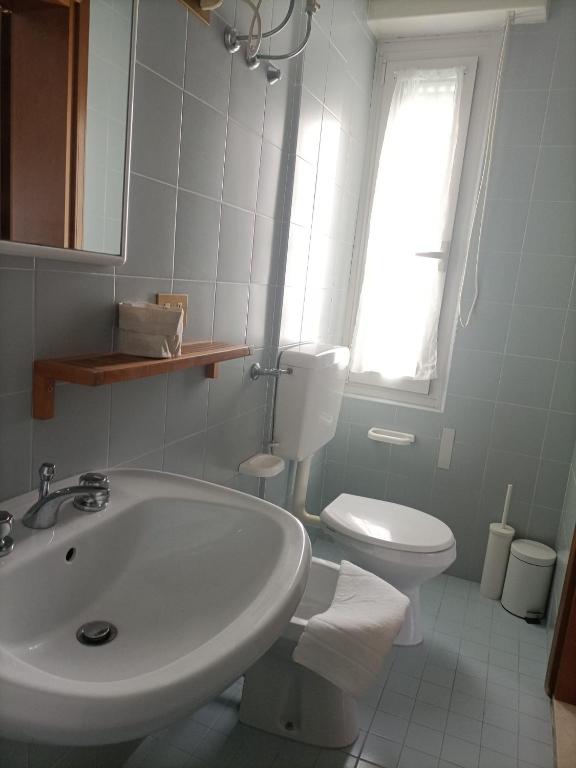 Koupelna v ubytování Villa Serena