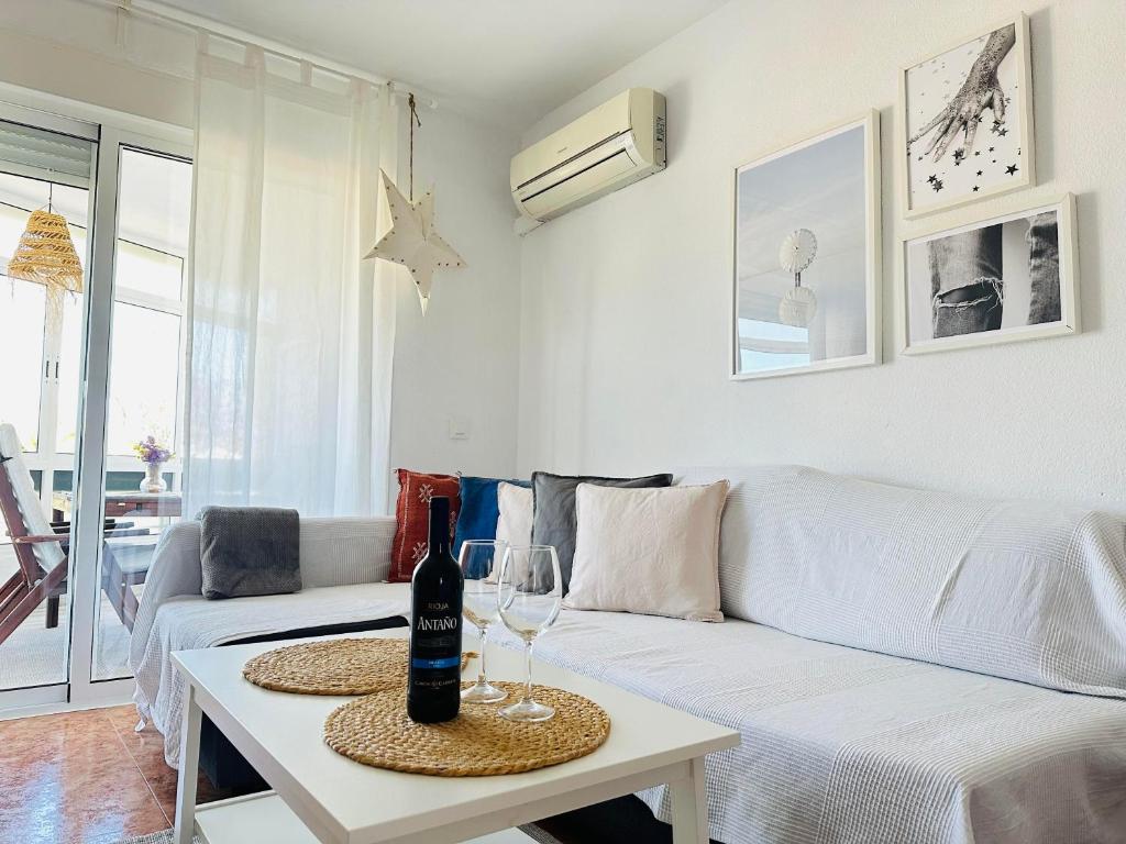 Posedenie v ubytovaní Charming & cosy beach apartment