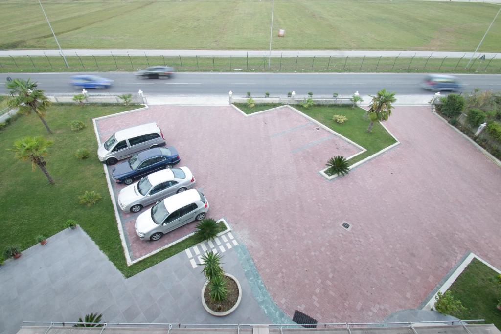 Vista aerea di Hotel Verzaci