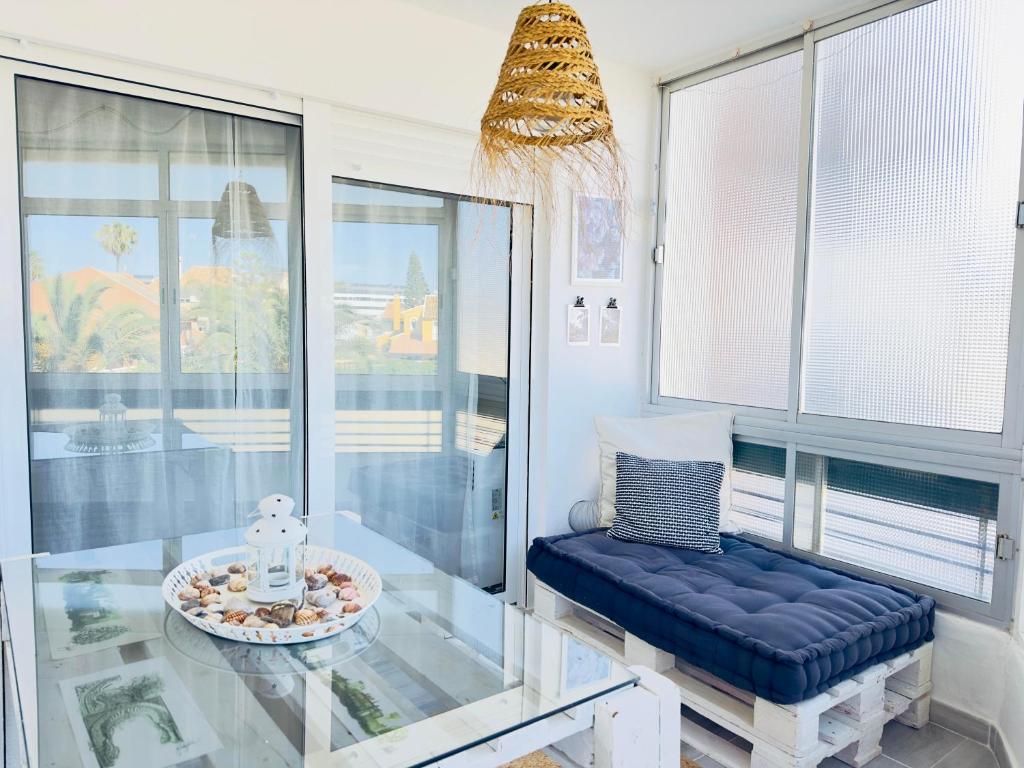Posedenie v ubytovaní Charming & cosy beach apartment