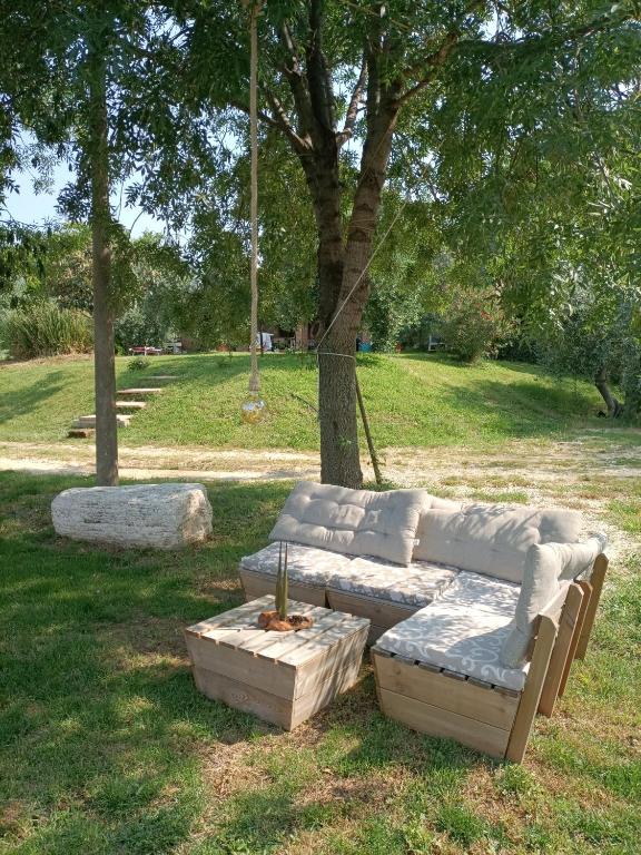 Ogród w obiekcie Agriturismo La Valle degli Ulivi