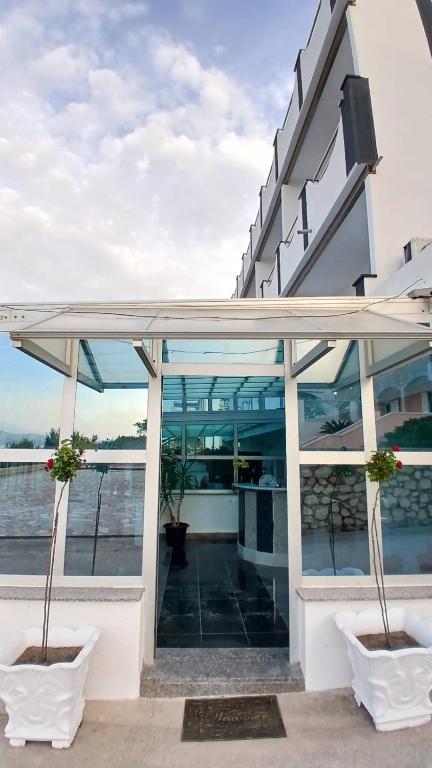 Balkón nebo terasa v ubytování Hotel Biser