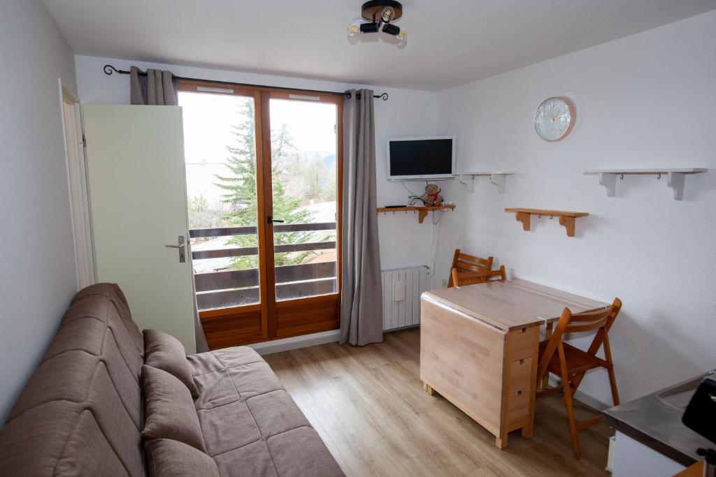 Posedenie v ubytovaní Studio 24m2, 1 chambre pied des pistes