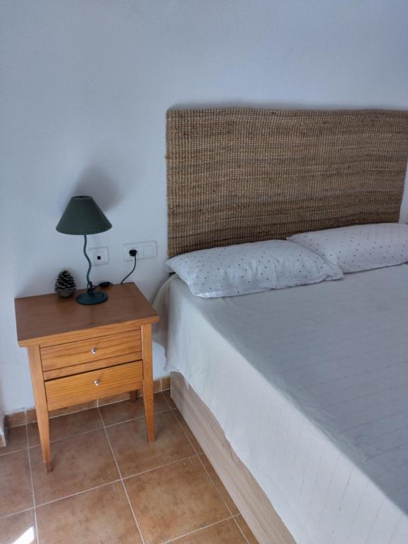 Postel nebo postele na pokoji v ubytování ADOSADO CAMPO DE GOLF