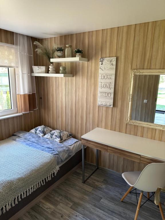 Postel nebo postele na pokoji v ubytování Kurumajake Peipsi järv