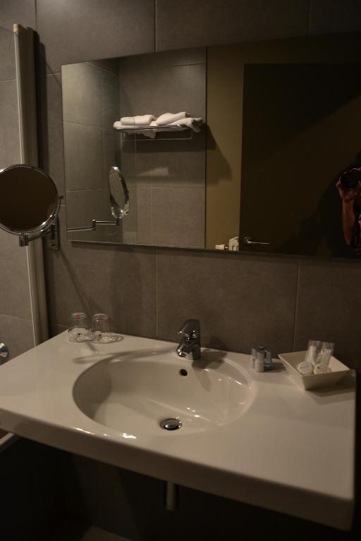 Koupelna v ubytování Hotel De Franse Kroon