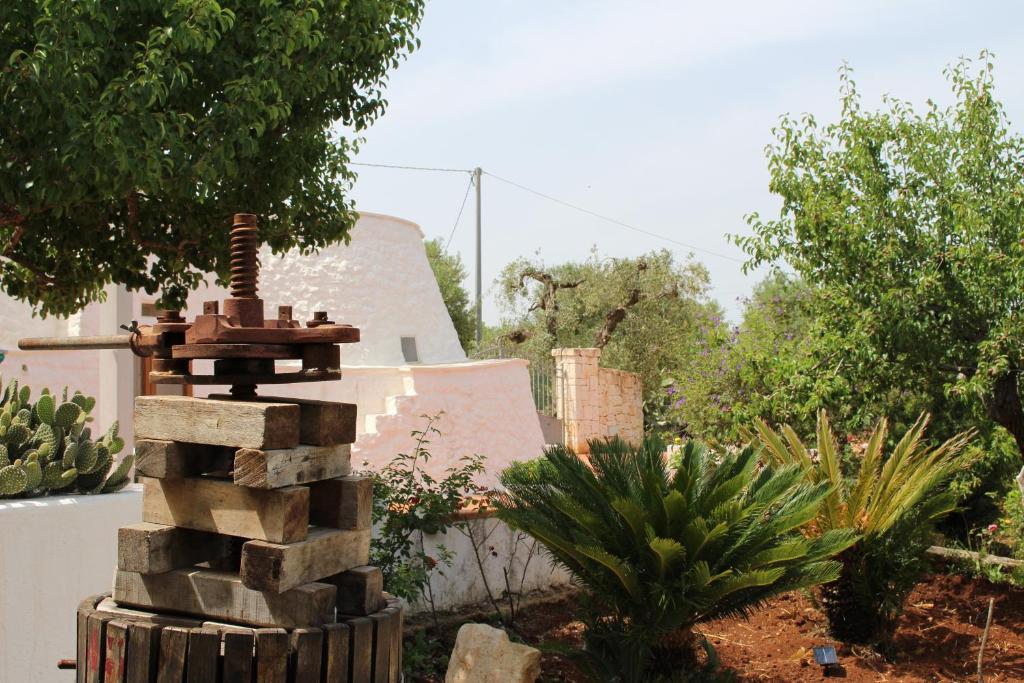 Zahrada ubytování Trullo Il Melograno