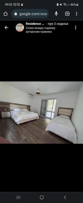 Postel nebo postele na pokoji v ubytování Residence LEORA