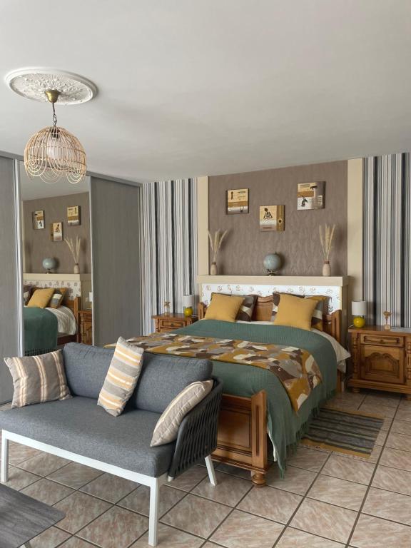 La villa du fresneaux - Double Room With Pool View