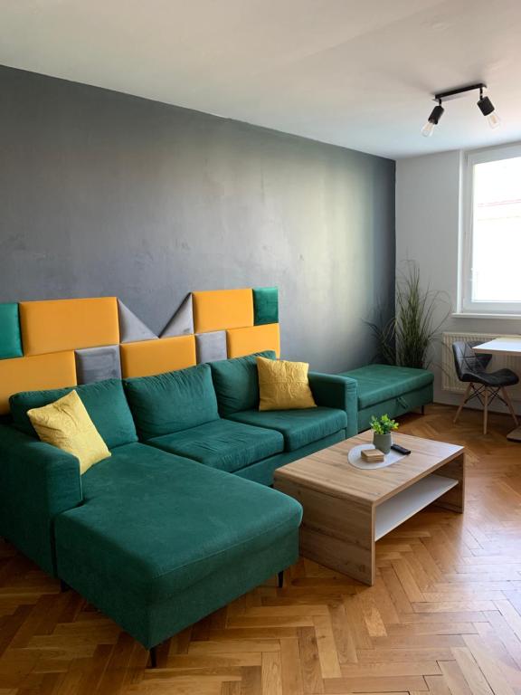Posezení v ubytování Victory apartmán