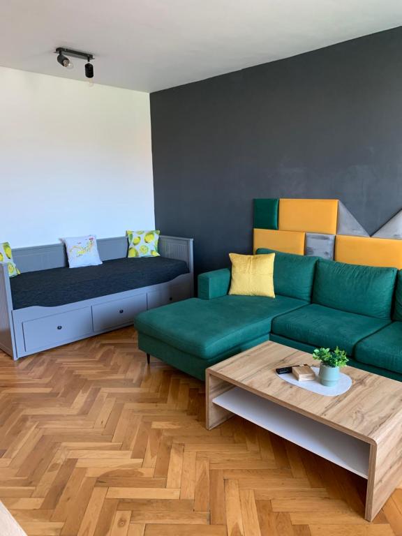 Posezení v ubytování Victory apartmán
