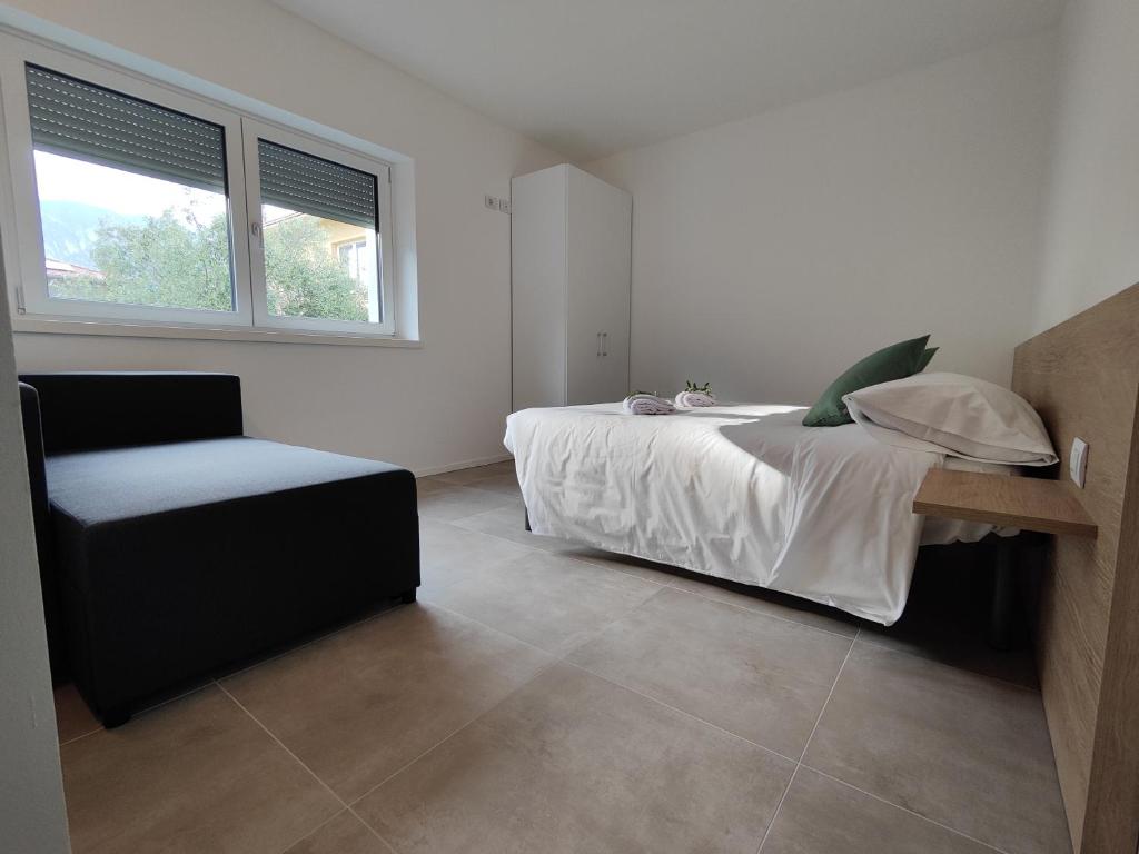 Letto o letti in una camera di Oasi degli Ulivi