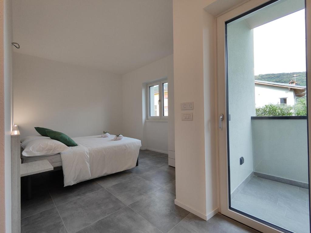 Letto o letti in una camera di Oasi degli Ulivi