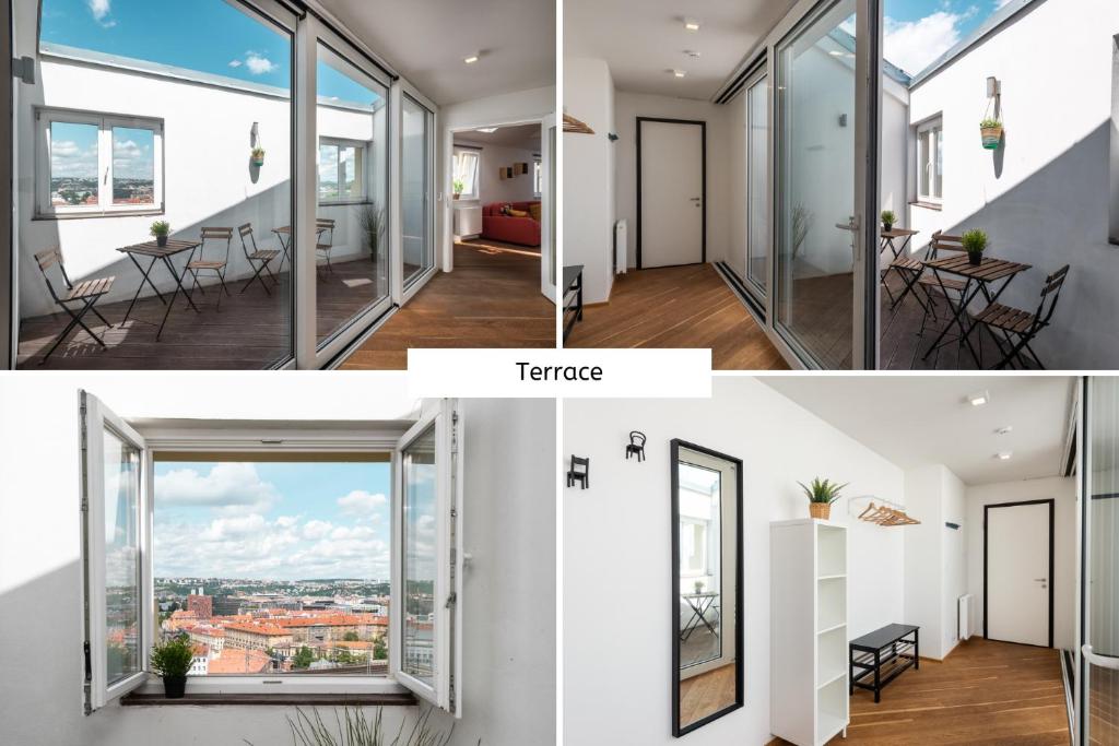 Rehorova apartments - Three-Bedroom Premium Apartment With Balcony