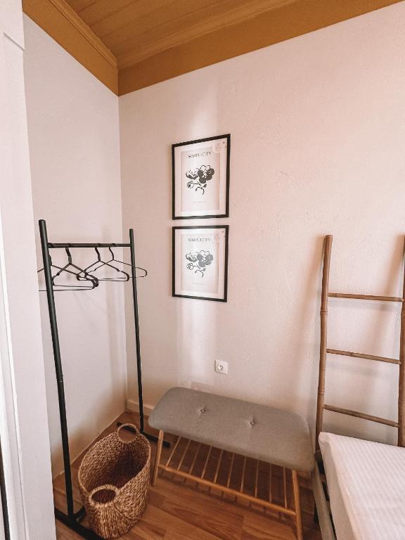 Postel nebo postele na pokoji v ubytování Terra del Nonno