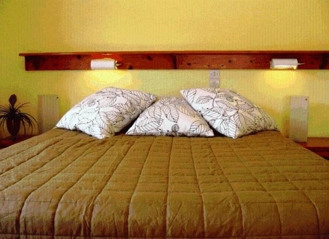 Postel nebo postele na pokoji v ubytování Villa Mikra Asia