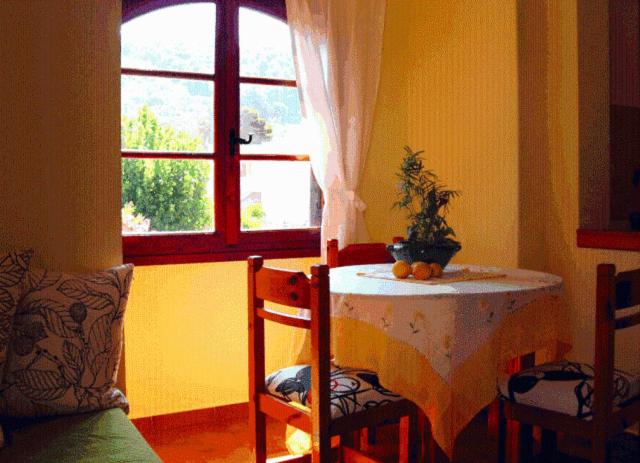 Posezení v ubytování Villa Mikra Asia