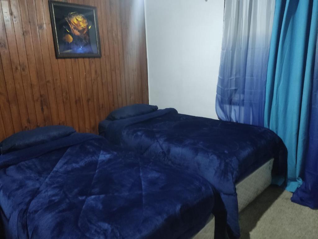 Postel nebo postele na pokoji v ubytování Hostal NFrocket