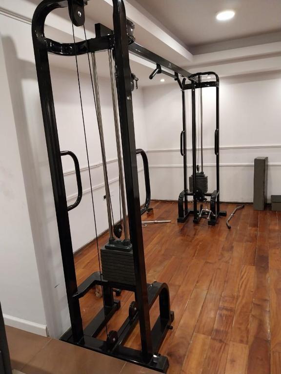 Fitness centrum a/nebo fitness zařízení v ubytování Departamento 3 Paris - Edificio VILAUT by INMOVE Temporarios