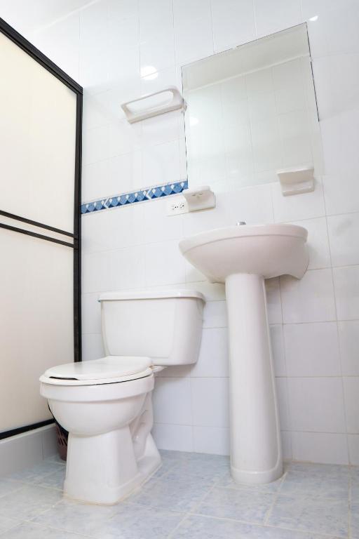 Kupatilo u objektu Hotel Steven