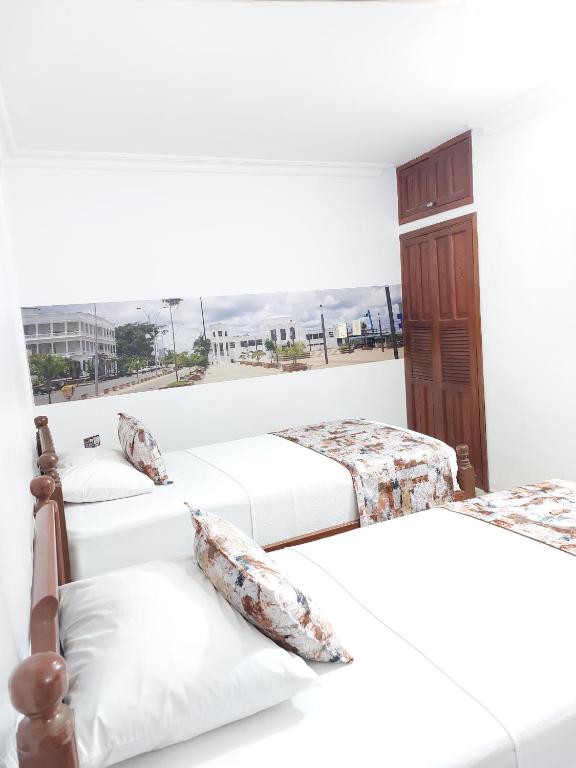 Krevet ili kreveti u jedinici u okviru objekta Hotel Steven