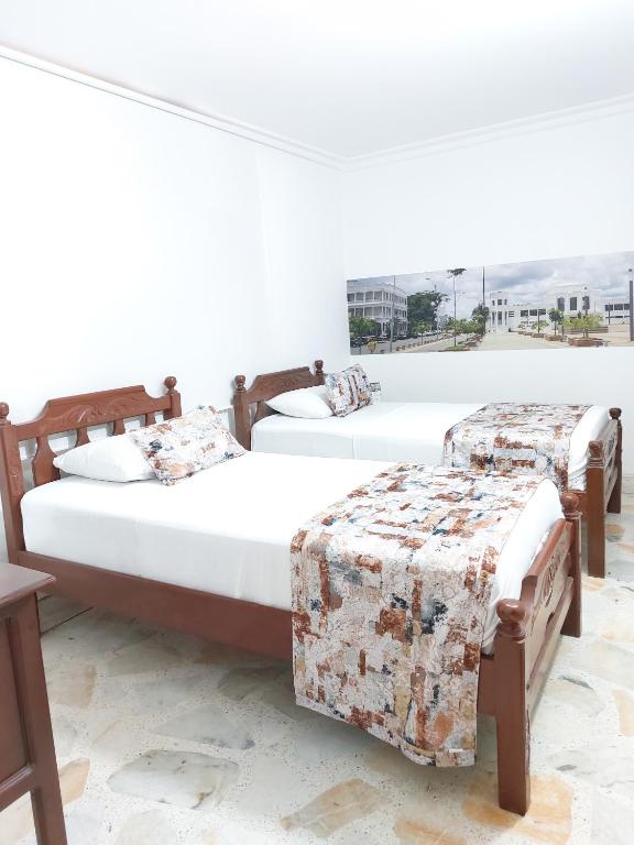 Krevet ili kreveti u jedinici u okviru objekta Hotel Steven