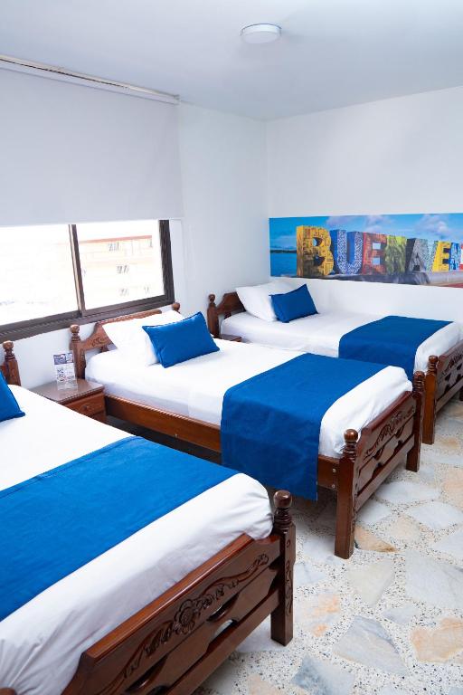 Krevet ili kreveti u jedinici u okviru objekta Hotel Steven