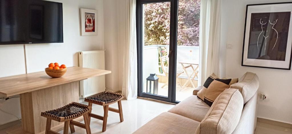 Posedenie v ubytovaní Grand Getaway Suite 300mts from the Beach