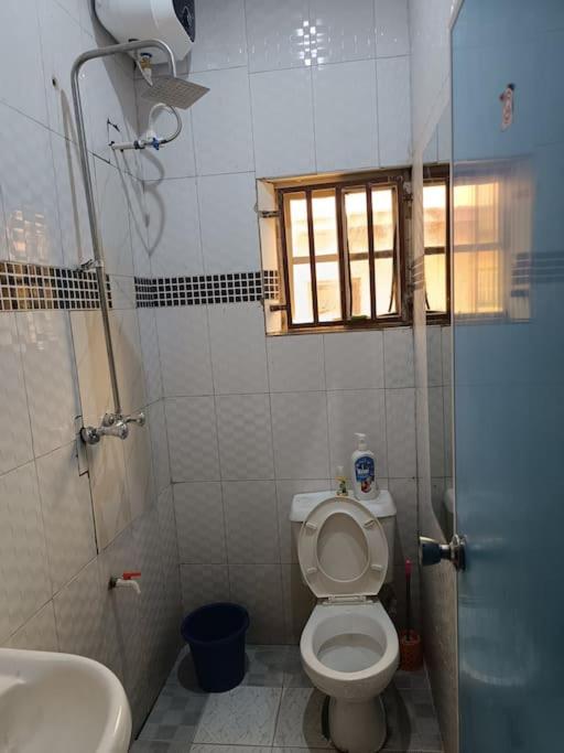 Koupelna v ubytování Flat In Asaba Airport