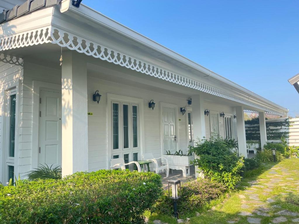 Zahrada ubytování Pailin Pool Villa,HuaHin
