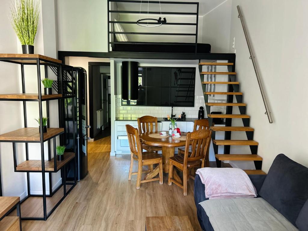 Posedenie v ubytovaní Apartamenty Centrum