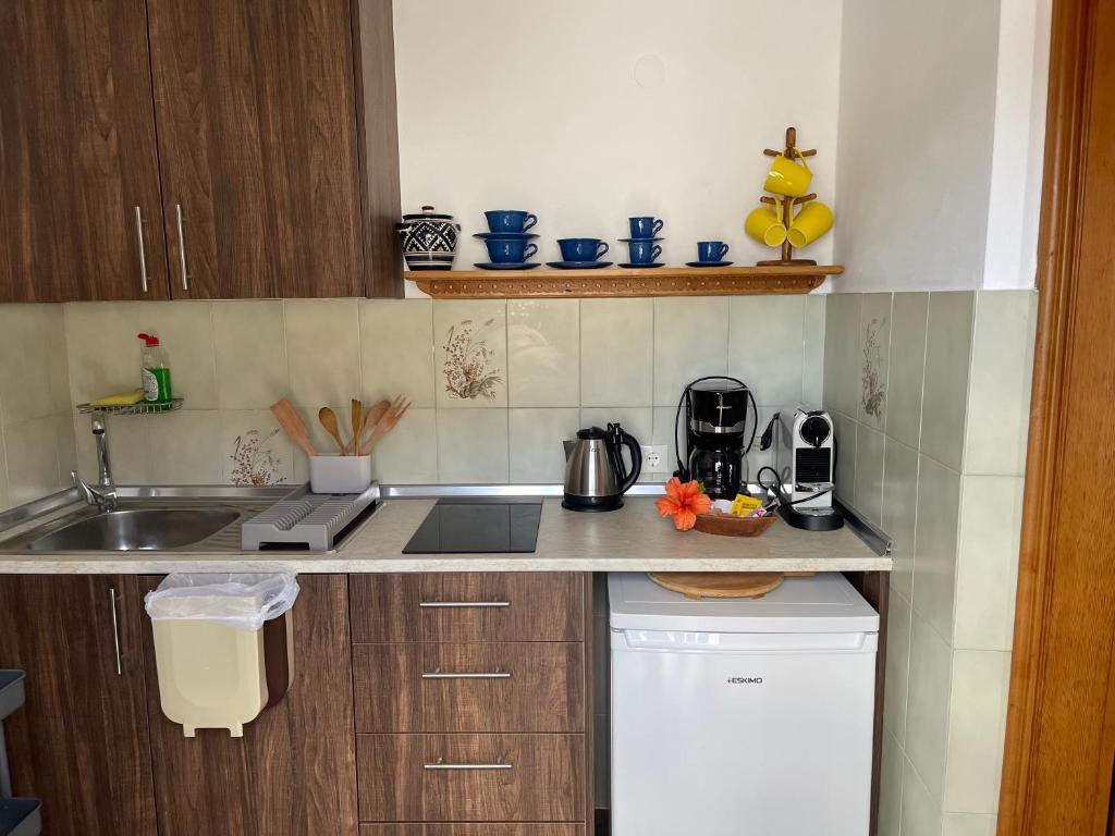 Kuchyň nebo kuchyňský kout v ubytování Teresa's Home