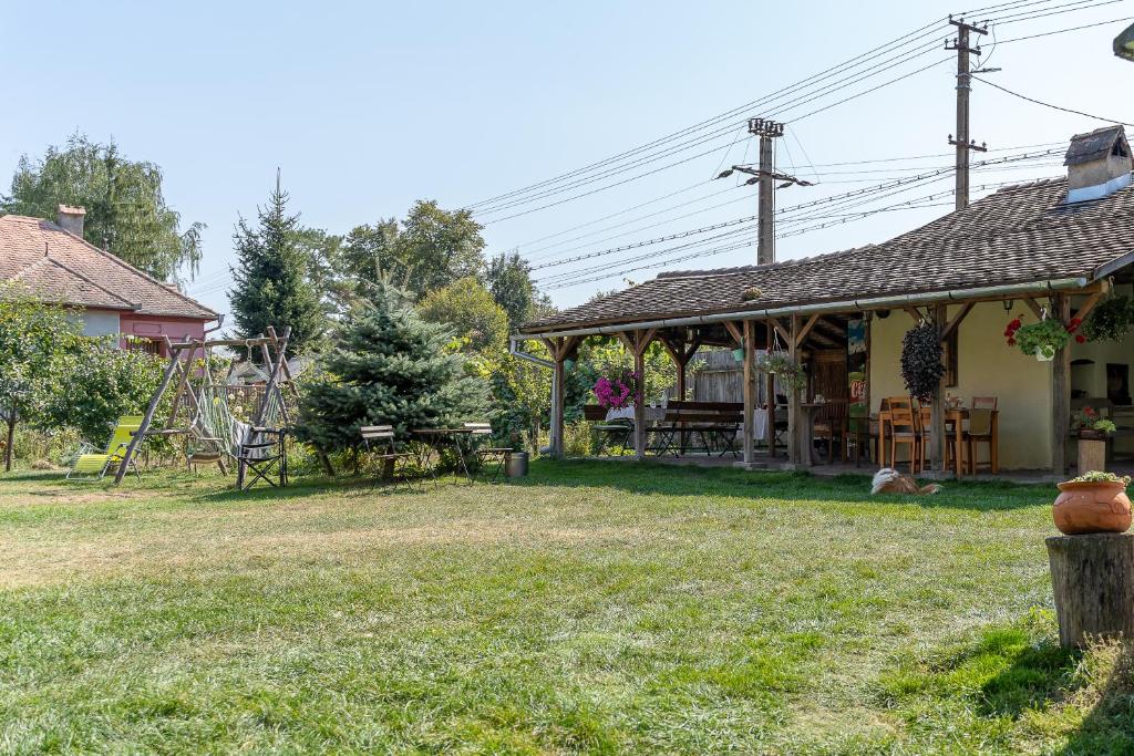 Zahrada ubytování Viscri 195