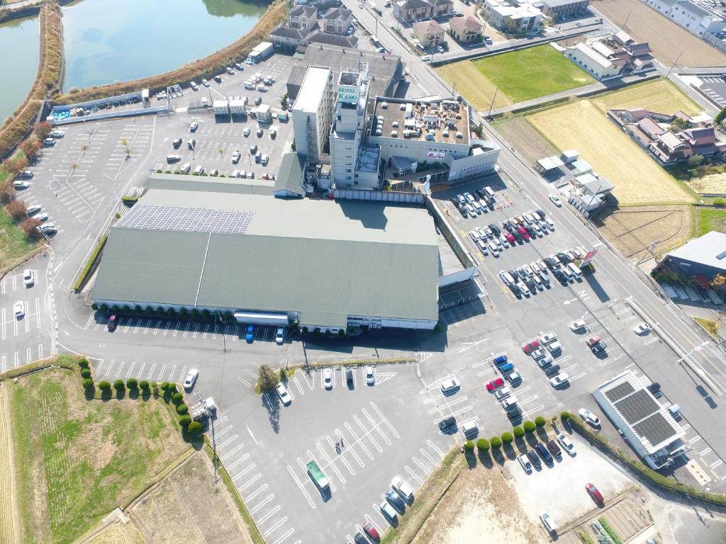 Letecký snímek ubytování HOTEL　KAMO