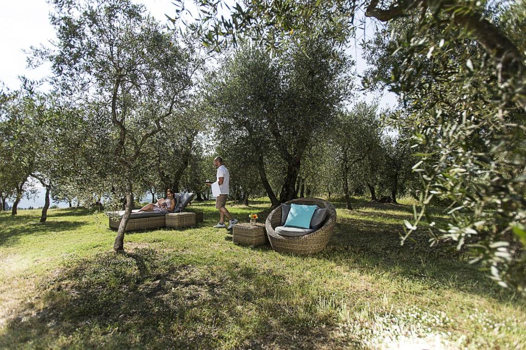 Zahrada ubytování Agriturismo Fattoria Lavacchio
